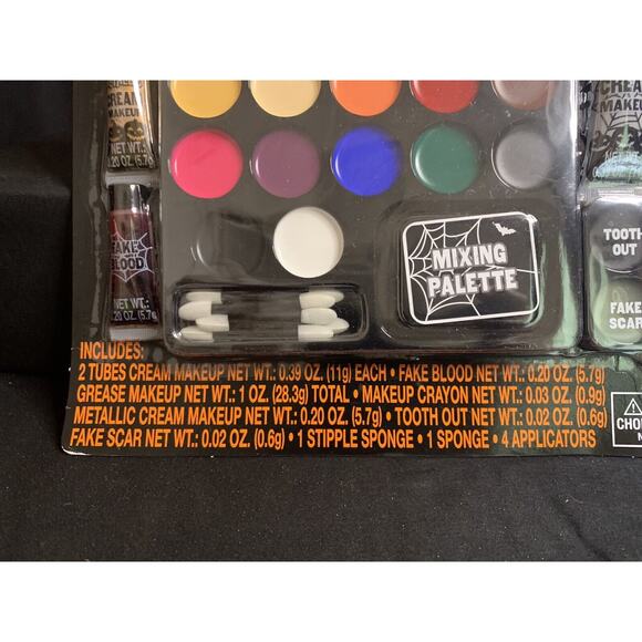 Happy Halloween Deluxe Makeup Kit - BRAND NEW NEVER OPENED! Everything You Need! - Picture 2 of 8